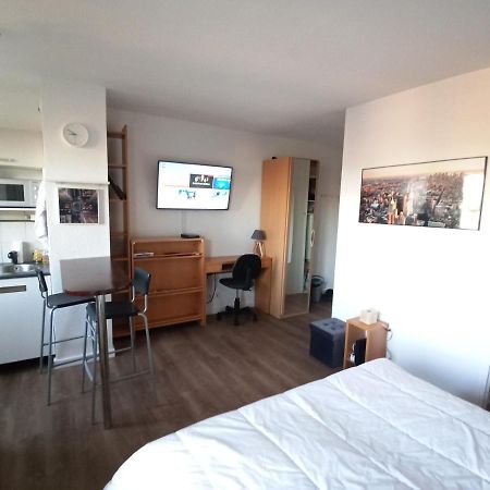 Studio Santa Monica - Climatise - Piscine - Parking Toulouse Dış mekan fotoğraf