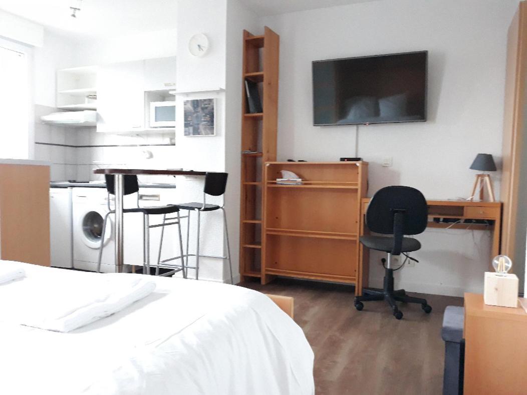 Studio Santa Monica - Climatise - Piscine - Parking Toulouse Dış mekan fotoğraf