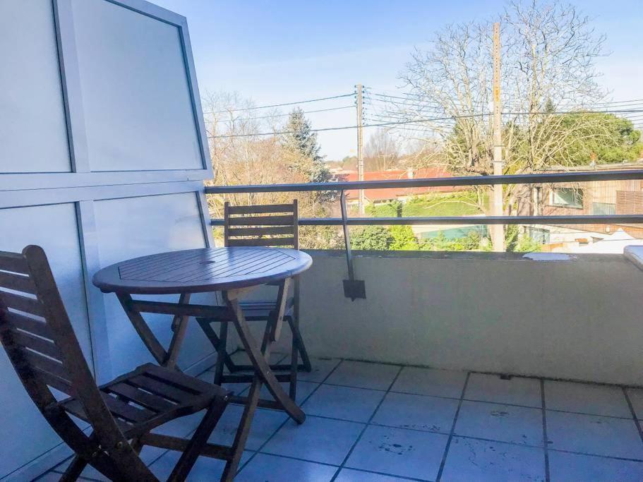Studio Santa Monica - Climatise - Piscine - Parking Toulouse Dış mekan fotoğraf